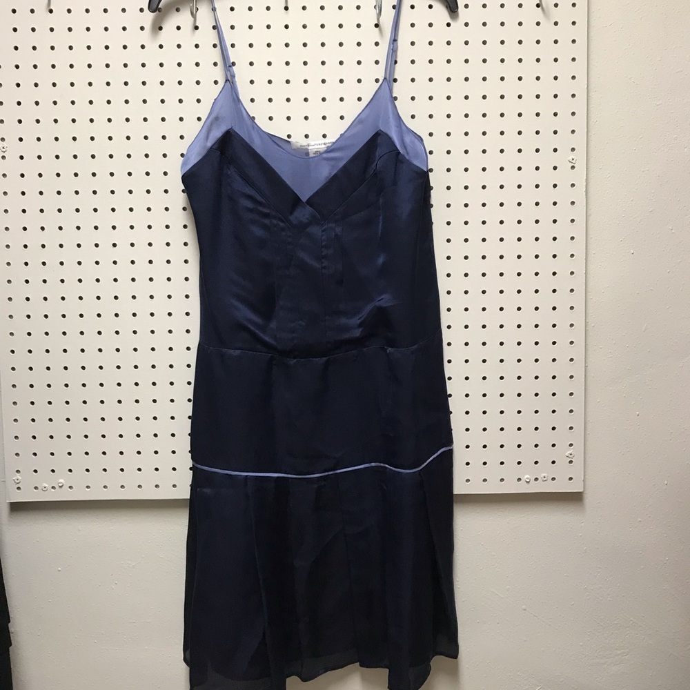 Diane Von Furstenberg blue dress